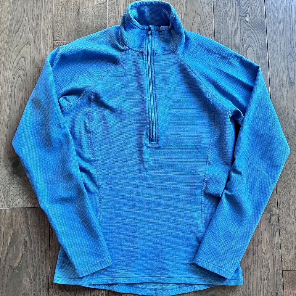 Patagonia 1/2 Zip Pullover Layering Top Blue Size XS Outdoor Activewear